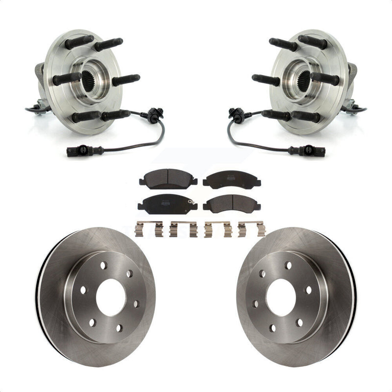 Transit Auto KBB-105387 Wheel Bearing and Hub Assembly for 2007 GMC Sierra 1500 - Front product image
