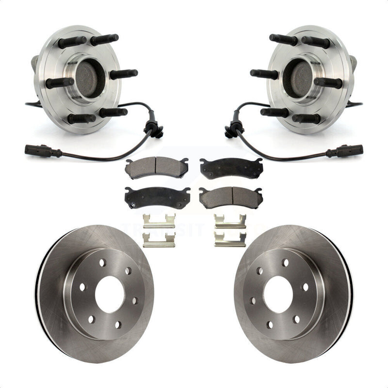 Transit Auto KBB-105393 Wheel Bearing and Hub Assembly for 2007 Chevrolet Silverado 1500 - Front product image