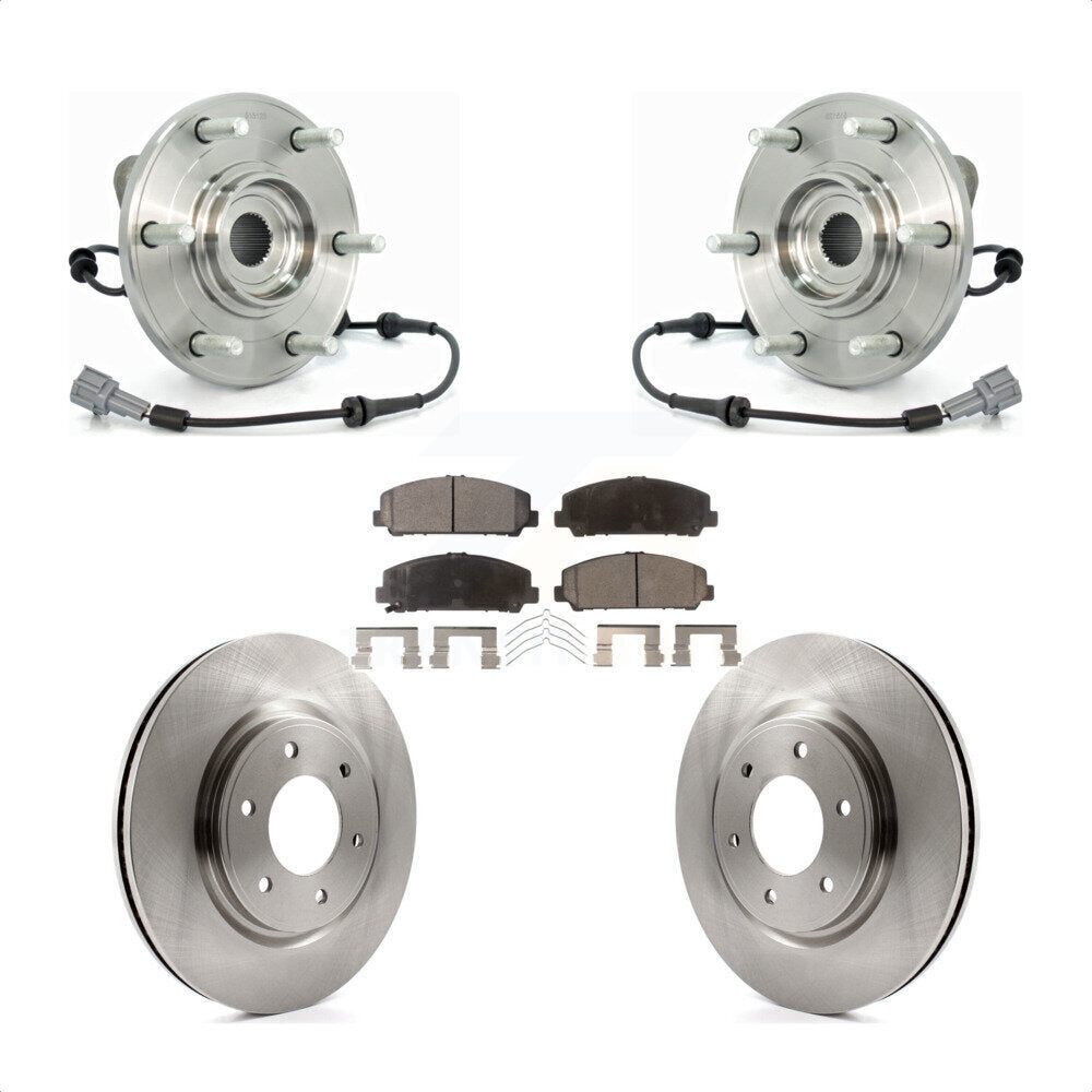 Transit Auto KBB-105414 Wheel Bearing and Hub Assembly for 2008-2012 Nissan Armada, Nissan TITAN, INFINITI QX56 - Front product image