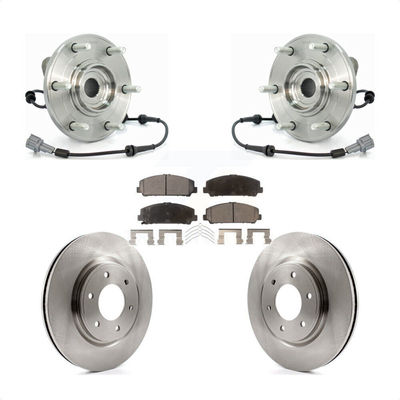 Transit Auto KBB-105414 Wheel Bearing and Hub Assembly for 2008-2012 Nissan Armada, Nissan TITAN, INFINITI QX56 - Front product image