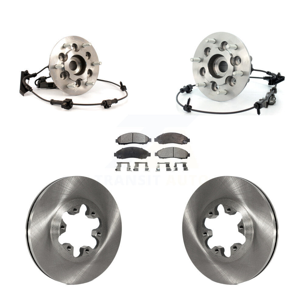 Transit Auto KBB-105477 Wheel Bearing and Hub Assembly for 2004-2008 GMC Canyon, Isuzu i-370, Isuzu i-350 & more - Front product image