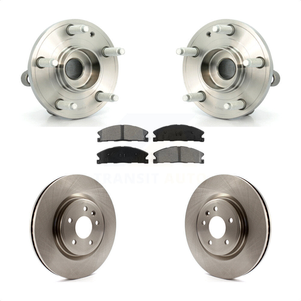 Transit Auto KBB-105484 Wheel Bearing and Hub Assembly for 2013 Ford Explorer - Front product image