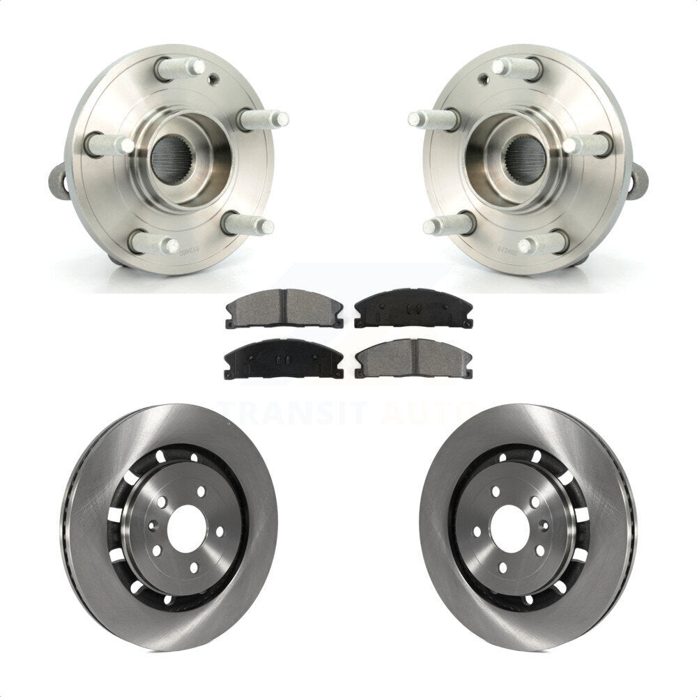 Transit Auto KBB-105485 Wheel Bearing and Hub Assembly for 2013-2019 Ford Explorer, Ford Police Interceptor Utility - Front product image