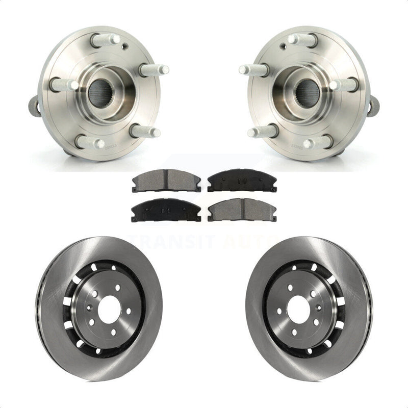 Transit Auto KBB-105485 Wheel Bearing and Hub Assembly for 2013-2019 Ford Explorer, Ford Police Interceptor Utility - Front product image