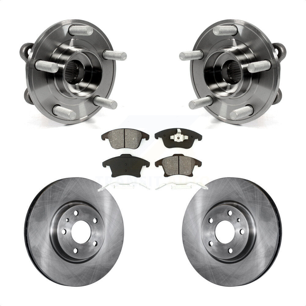 Transit Auto KBB-105486 Wheel Bearing and Hub Assembly for 2013-2020 Ford Fusion, Lincoln MKZ - Front product image