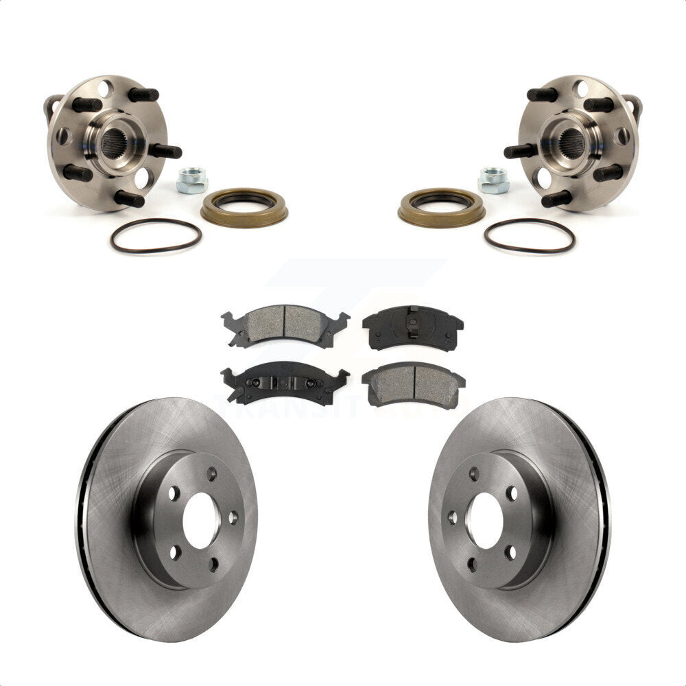 Transit Auto KBB-105495 Wheel Bearing and Hub Assembly for 1990-2005 Pontiac Sunfire, Chevrolet Beretta, Chevrolet Cavalier & more - Front product image