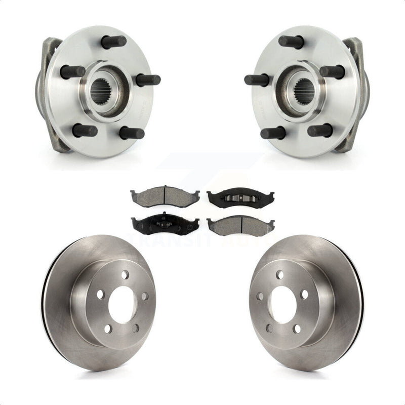 Transit Auto KBB-105504 Wheel Bearing and Hub Assembly for 1993-1999 Jeep TJ, Jeep Grand Wagoneer - Front product image