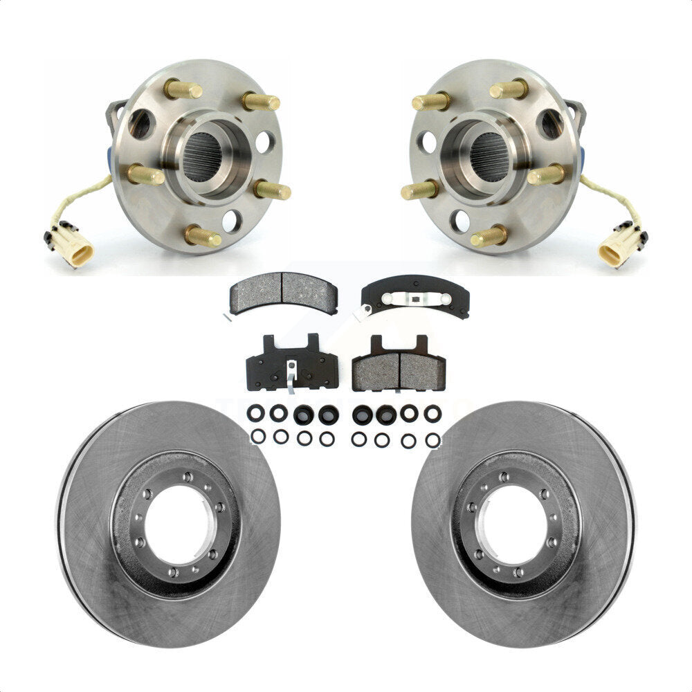 Transit Auto KBB-105506 Wheel Bearing and Hub Assembly for 1992-1993 Cadillac 60 Special, Cadillac Commercial Chassis, Cadillac DeVille & more - Front product image
