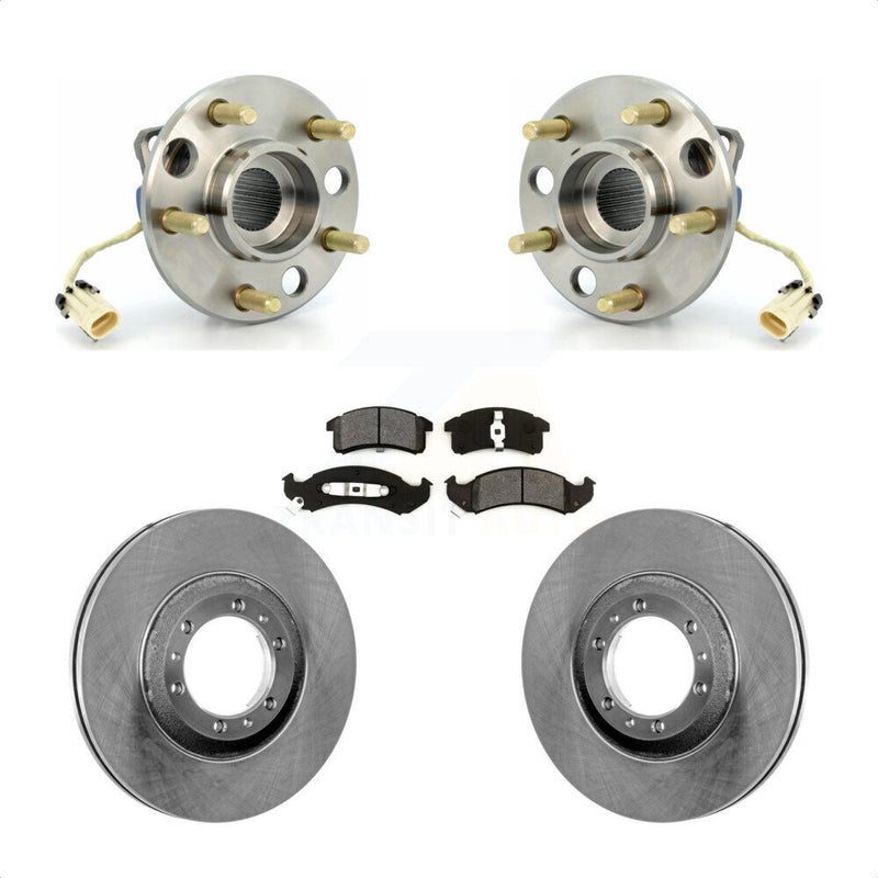 Transit Auto KBB-105508 Wheel Bearing and Hub Assembly for 1994-1999 Oldsmobile Regency, Oldsmobile LSS, Buick Riviera & more - Front product image