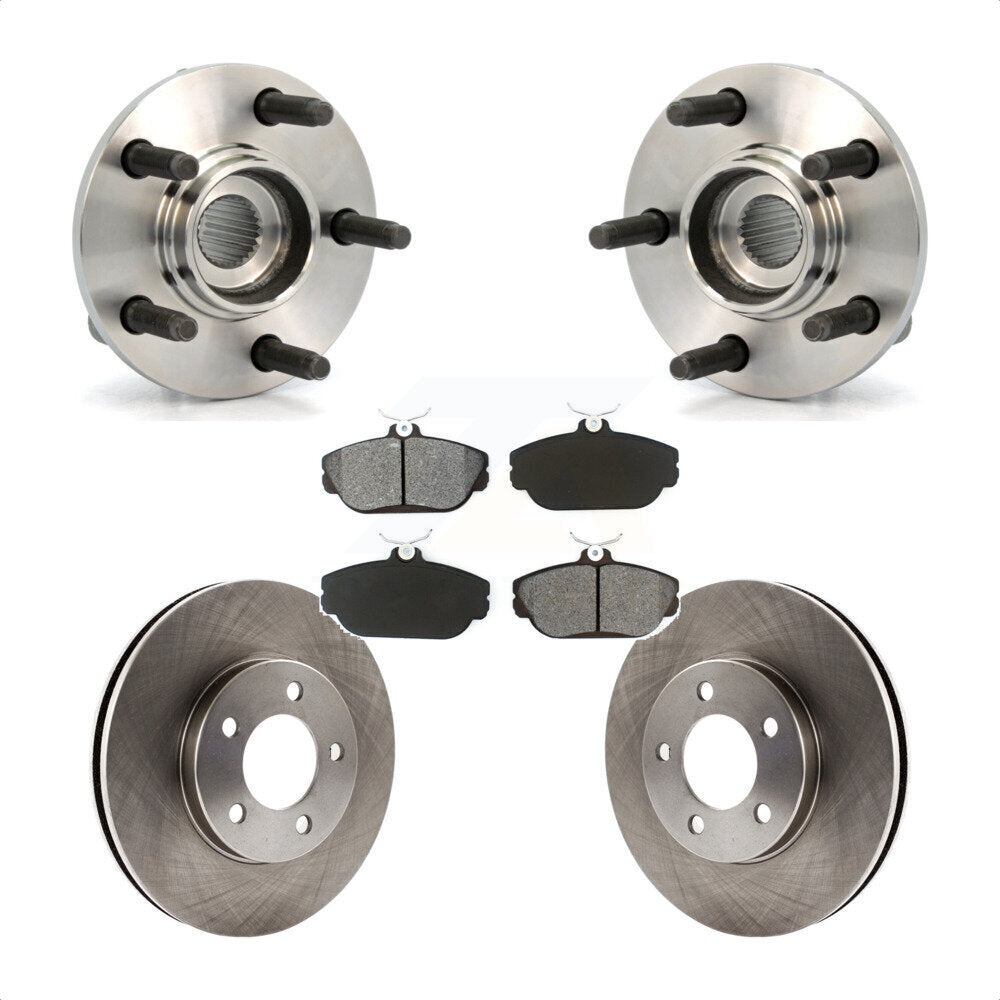 Transit Auto KBB-105511 Wheel Bearing and Hub Assembly for 1996-2000 Ford Taurus, Mercury Sable - Front product image