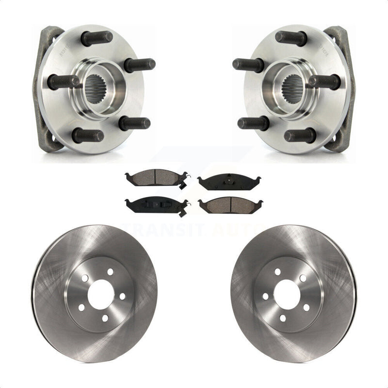 Transit Auto KBB-105515 Wheel Bearing and Hub Assembly for 1995-2000 Plymouth Breeze, Chrysler Cirrus, Dodge Stratus - Front product image