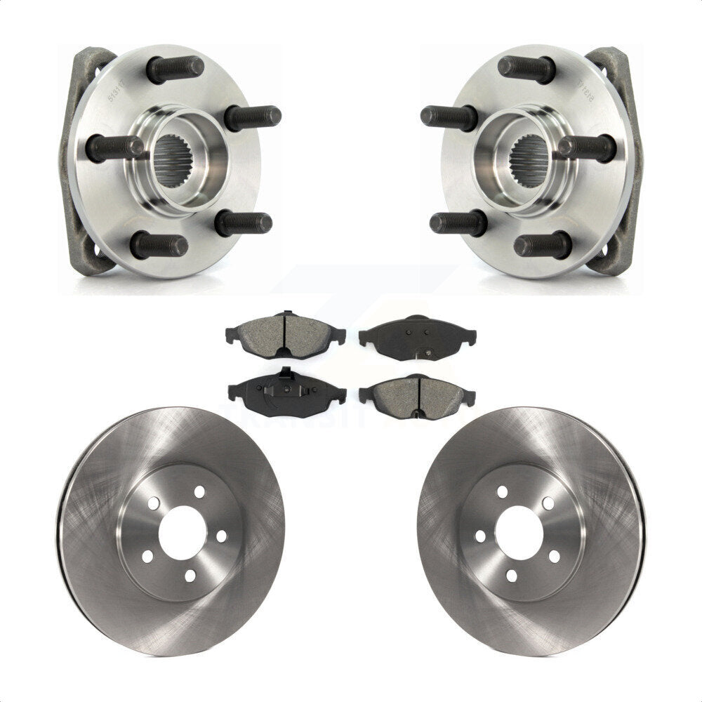 Transit Auto KBB-105516 Wheel Bearing and Hub Assembly for 2001-2006 Chrysler Sebring, Dodge Stratus - Front product image