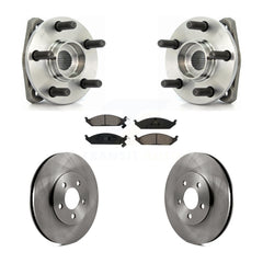 Transit Auto KBB-105517 Wheel Bearing and Hub Assembly for 1995-2000 Plymouth Breeze, Chrysler Sebring, Chrysler Cirrus & more - Front product image