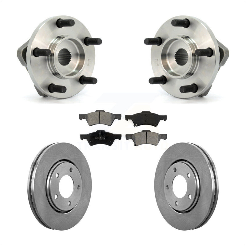 Transit Auto KBB-105537 Wheel Bearing and Hub Assembly for 2002-2004 Dodge Caravan, Chrysler Voyager - Front product image