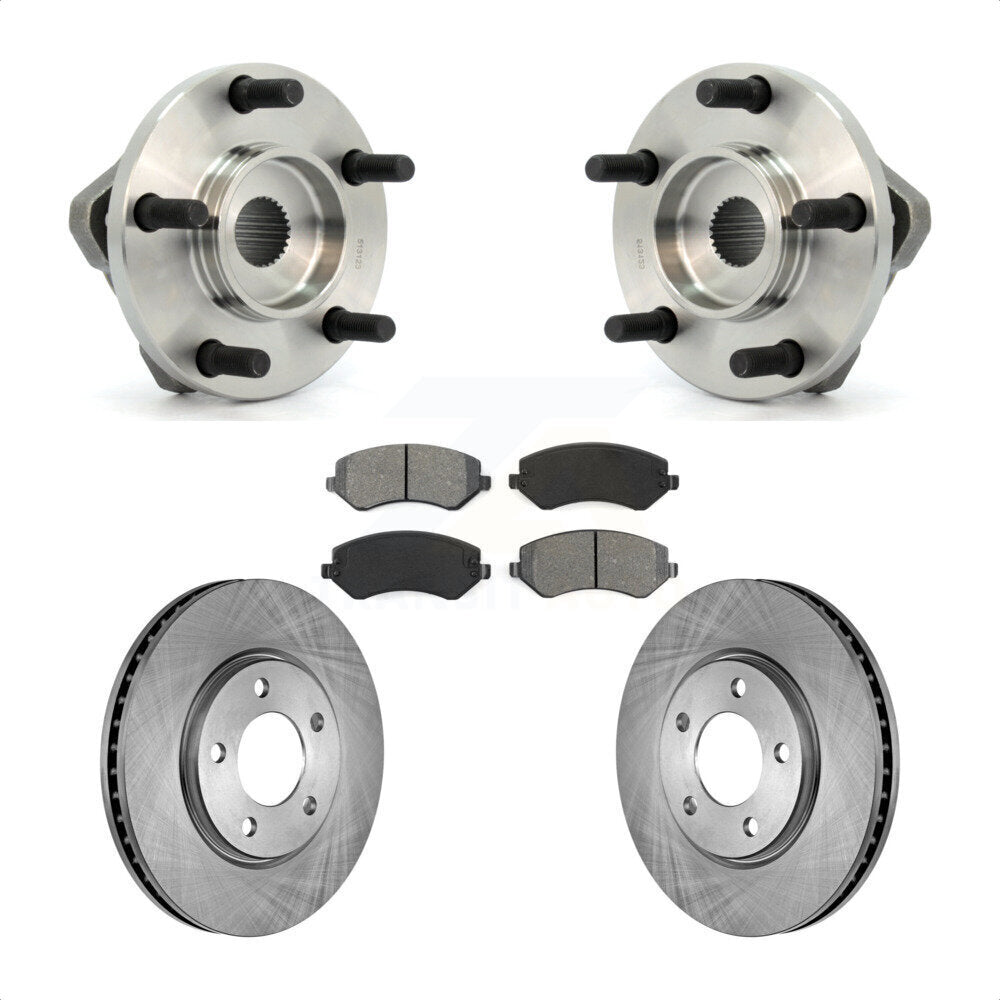 Transit Auto KBB-105538 Wheel Bearing and Hub Assembly for 2003-2006 Dodge Grand Caravan, Chrysler Voyager - Front product image