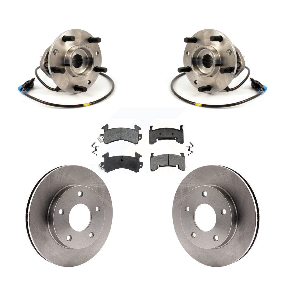 Transit Auto KBB-105540 Wheel Bearing and Hub Assembly for 1997 Chevrolet S10, GMC Sonoma - Front product image