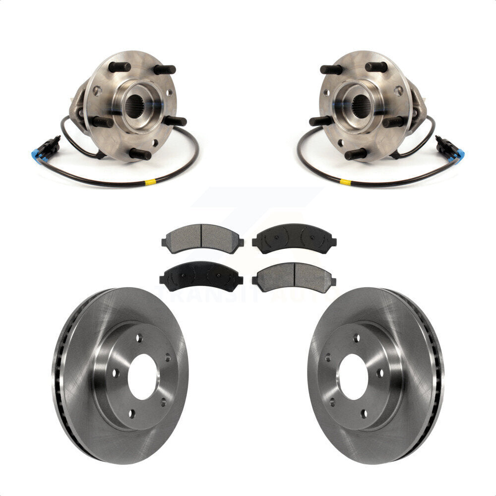 Transit Auto KBB-105541 Wheel Bearing and Hub Assembly for 1997-2005 GMC Jimmy, Chevrolet S10, GMC Sonoma & more - Front product image