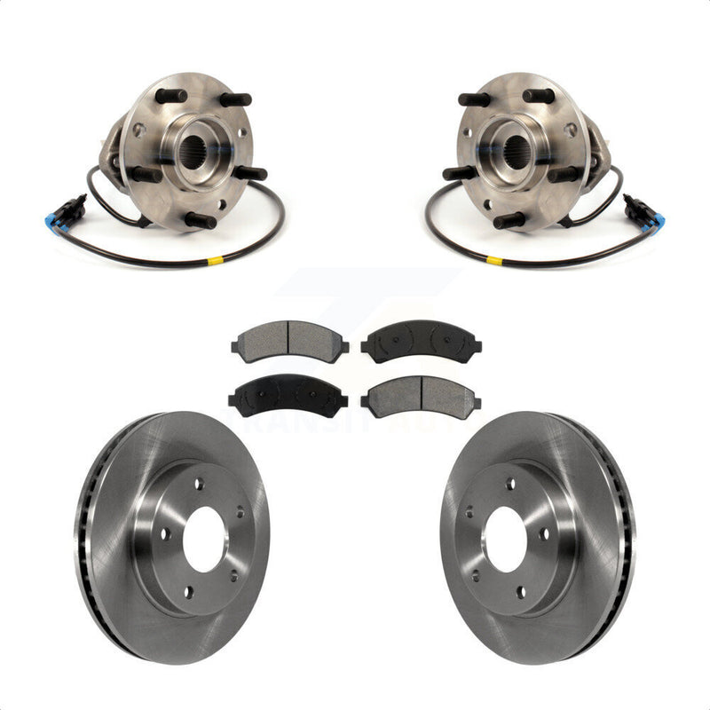 Transit Auto KBB-105541 Wheel Bearing and Hub Assembly for 1997-2005 GMC Jimmy, Chevrolet S10, GMC Sonoma & more - Front product image