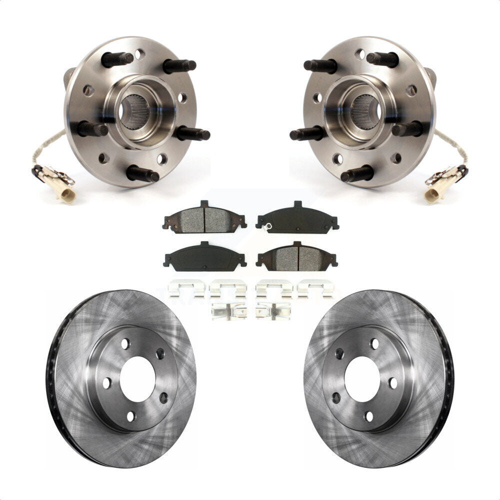 Transit Auto KBB-105546 Wheel Bearing and Hub Assembly for 1997-2005 Chevrolet Classic, Chevrolet Malibu, Oldsmobile Alero & more - Front product image
