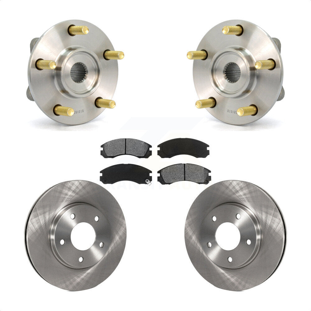 Transit Auto KBB-105548 Wheel Bearing and Hub Assembly for 2000 Mitsubishi Eclipse - Front product image
