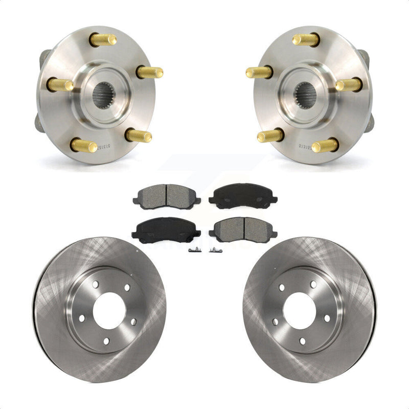 Transit Auto KBB-105549 Wheel Bearing and Hub Assembly for 2001-2006 Mitsubishi Galant, Mitsubishi Eclipse, Chrysler Sebring & more - Front product image
