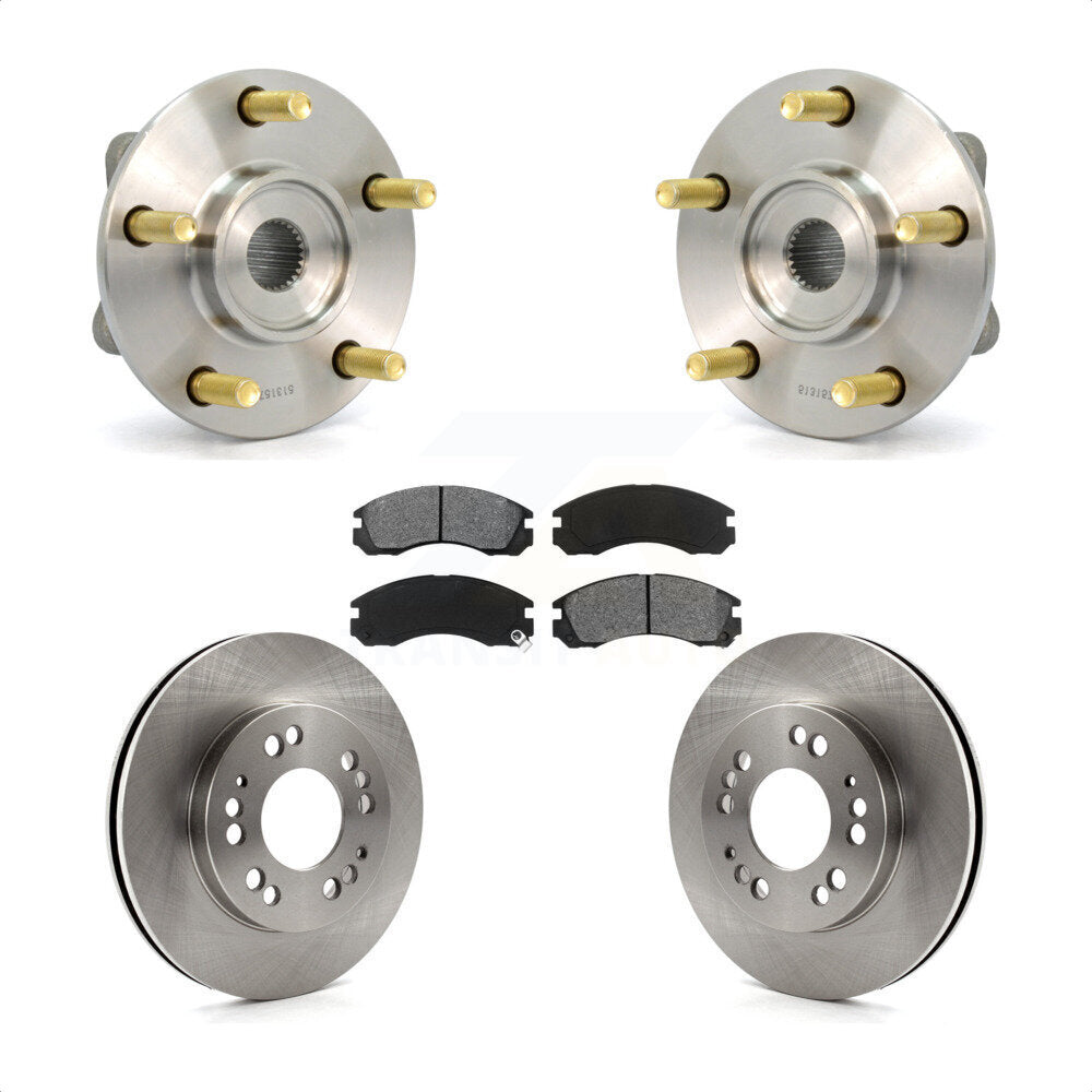 Transit Auto KBB-105550 Wheel Bearing and Hub Assembly for 1998 Eagle Talon - Front product image