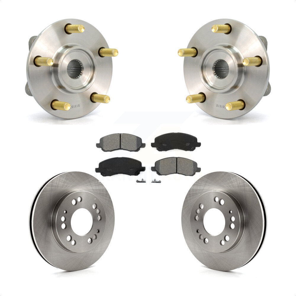 Transit Auto KBB-105551 Wheel Bearing and Hub Assembly for 2001 Mitsubishi Eclipse, Mitsubishi Galant - Front product image