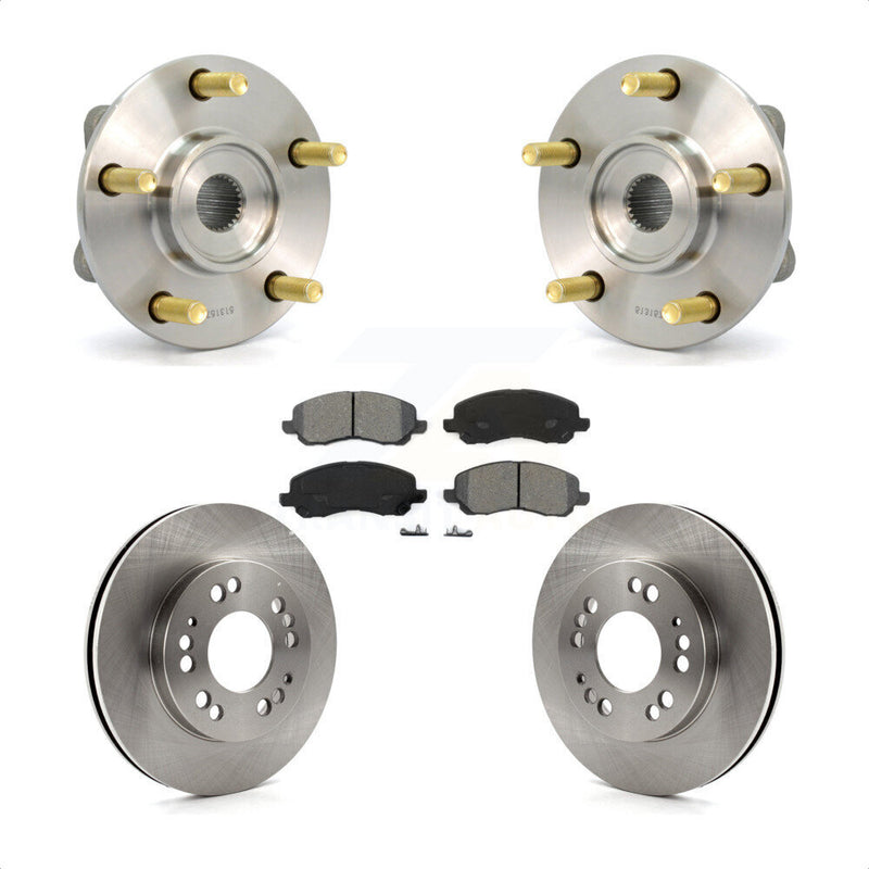 Transit Auto KBB-105551 Wheel Bearing and Hub Assembly for 2001 Mitsubishi Eclipse, Mitsubishi Galant - Front product image