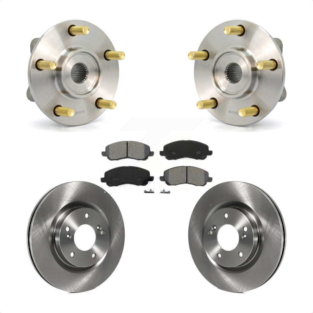 Transit Auto KBB-105552 Wheel Bearing and Hub Assembly for 2006 Mitsubishi Eclipse - Front product image