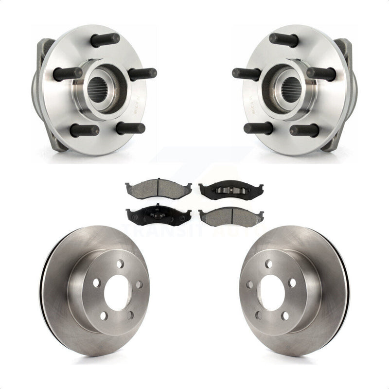 Transit Auto KBB-105553 Wheel Bearing and Hub Assembly for 2000-2006 Jeep Cherokee, Jeep TJ, Jeep Wrangler - Front product image