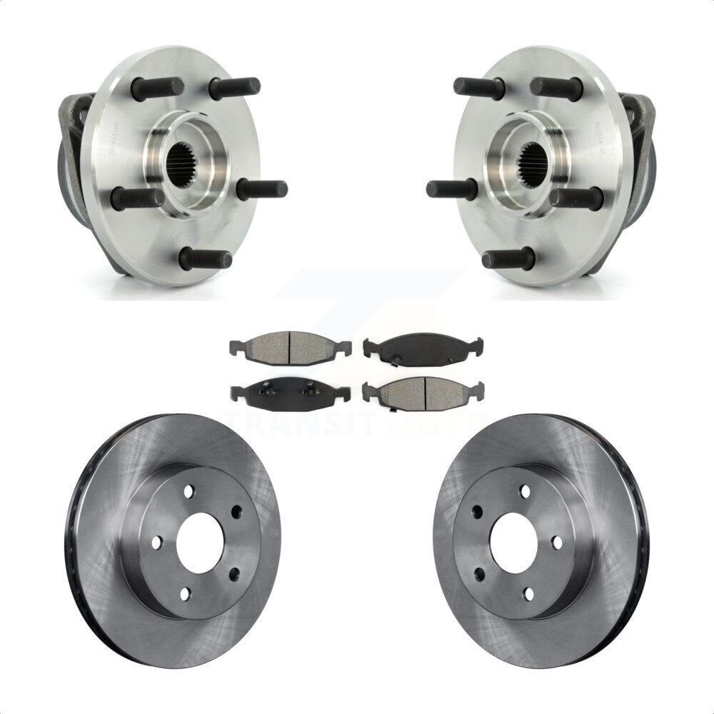 Transit Auto KBB-105554 Wheel Bearing and Hub Assembly for 1999-2002 Jeep Grand Cherokee - Front product image