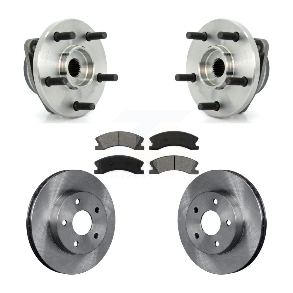 Transit Auto KBB-105555 Wheel Bearing and Hub Assembly for 1999-2004 Jeep Grand Cherokee - Front product image