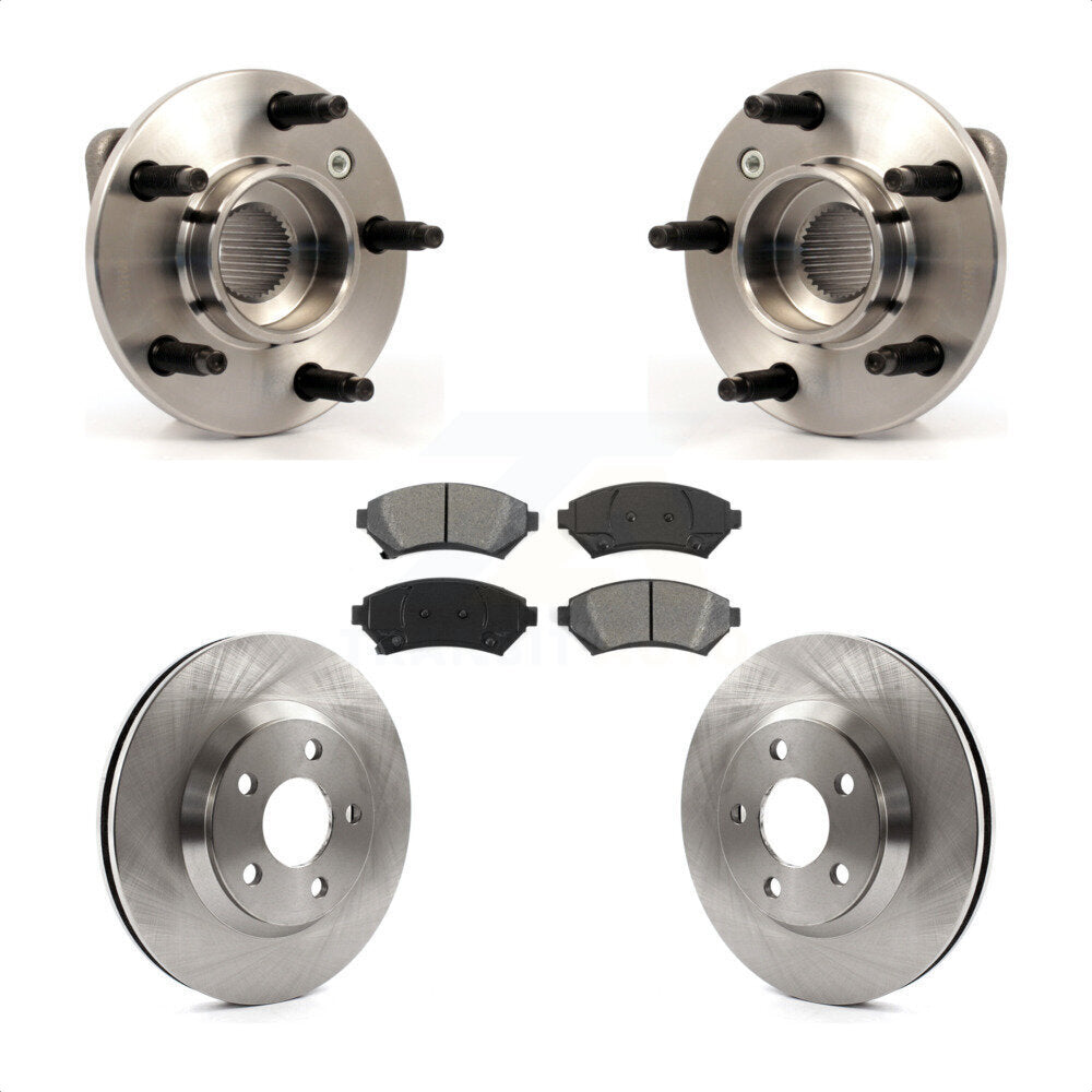 Transit Auto KBB-105562 Wheel Bearing and Hub Assembly for 2005 Chevrolet Impala, Chevrolet Monte Carlo - Front product image