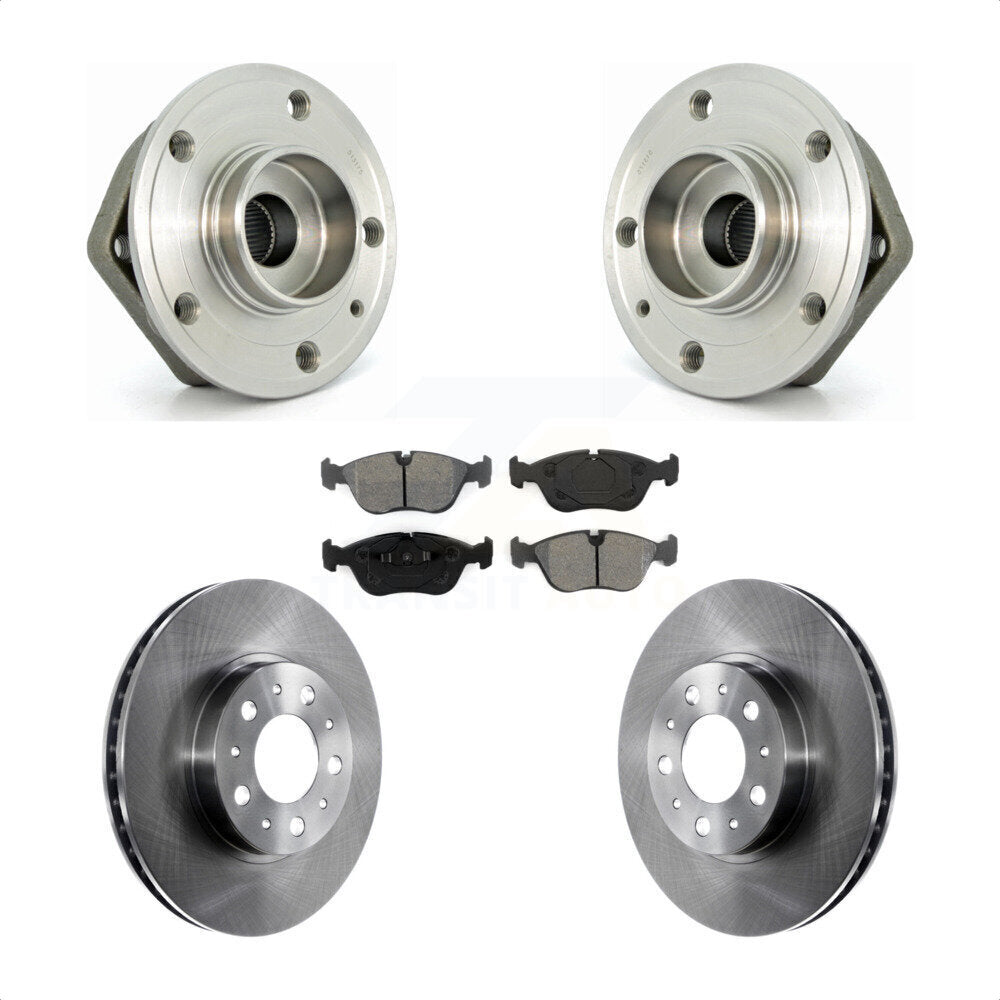 Transit Auto KBB-105569 Wheel Bearing and Hub Assembly for 1999-2000 Volvo C70, Volvo S70, Volvo V70 - Front product image