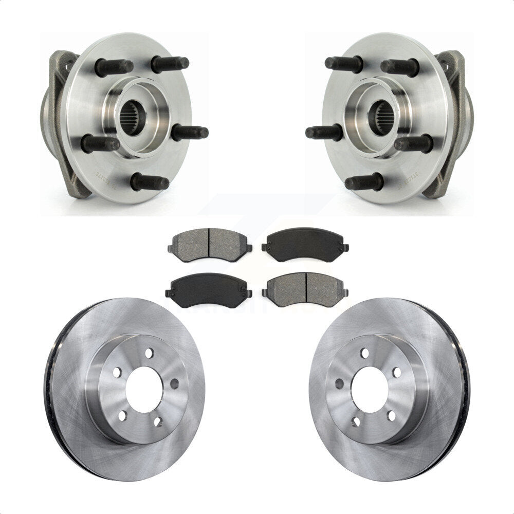 Transit Auto KBB-105571 Wheel Bearing and Hub Assembly for 2002-2005 Jeep Liberty - Front product image