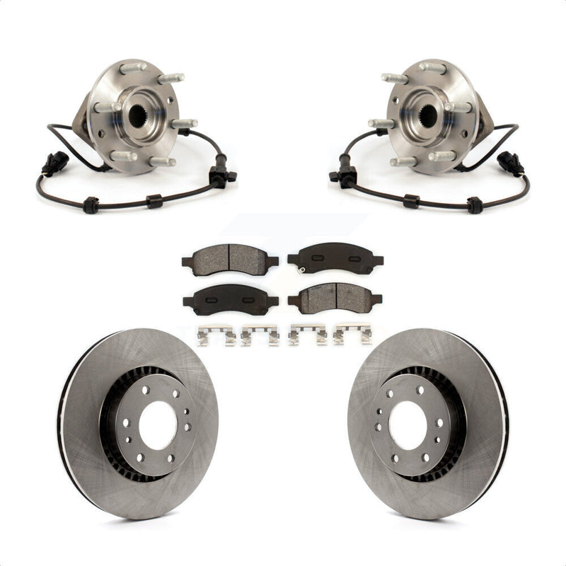 Transit Auto KBB-105577 Wheel Bearing and Hub Assembly for 2006-2009 GMC Envoy, Saab 9-7x, Buick Rainier & more - Front product image