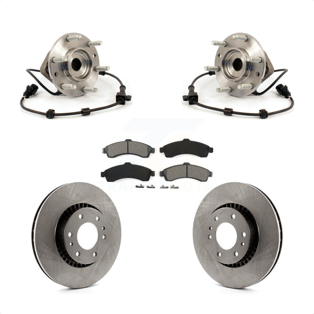Transit Auto KBB-105578 Wheel Bearing and Hub Assembly for 2002-2006 Isuzu Ascender, GMC Envoy, Saab 9-7x & more - Front product image
