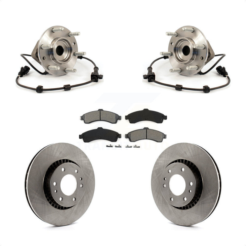 Transit Auto KBB-105578 Wheel Bearing and Hub Assembly for 2002-2006 Isuzu Ascender, GMC Envoy, Saab 9-7x & more - Front product image