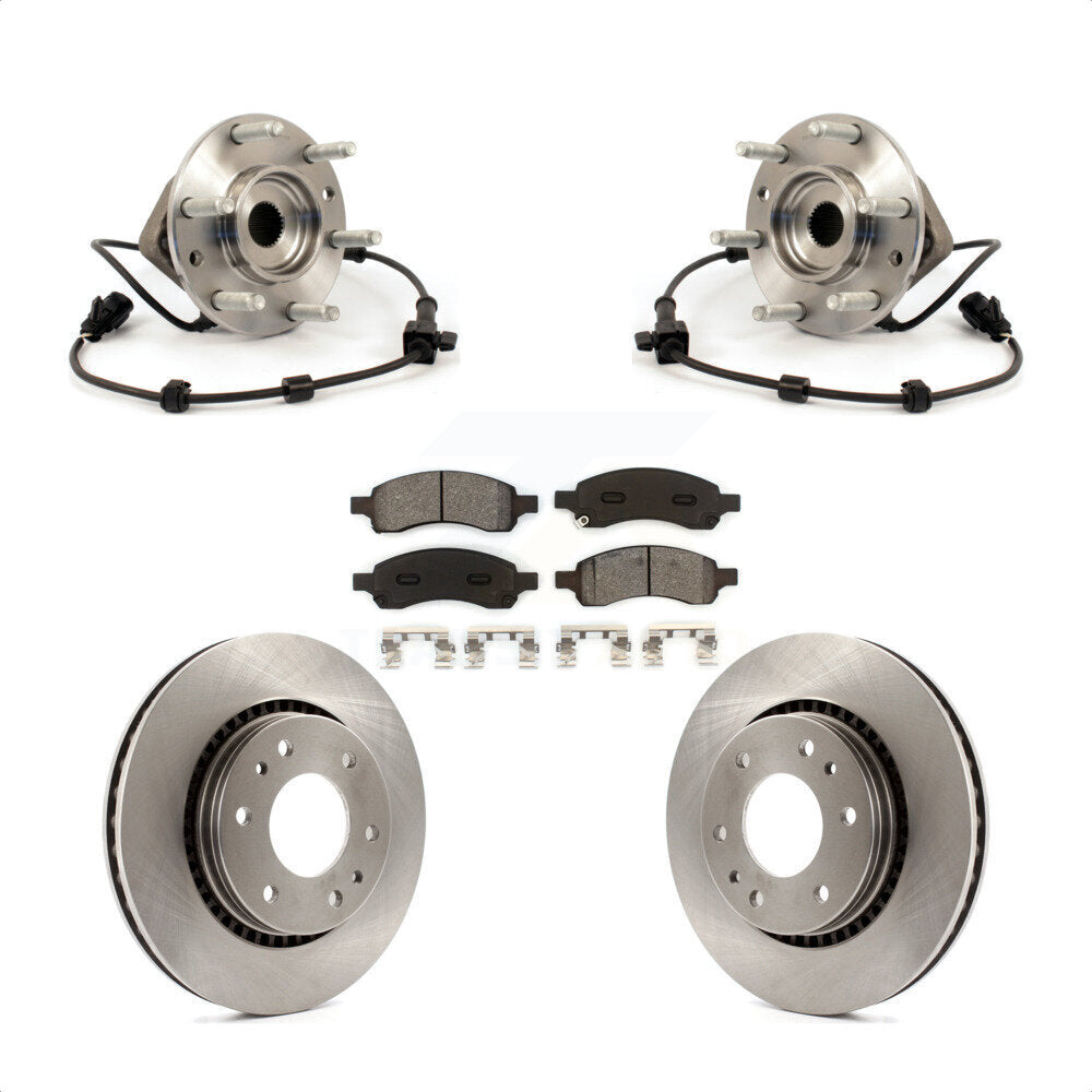 Transit Auto KBB-105579 Wheel Bearing and Hub Assembly for 2006-2009 GMC Envoy, Isuzu Ascender, Buick Rainier & more - Front product image