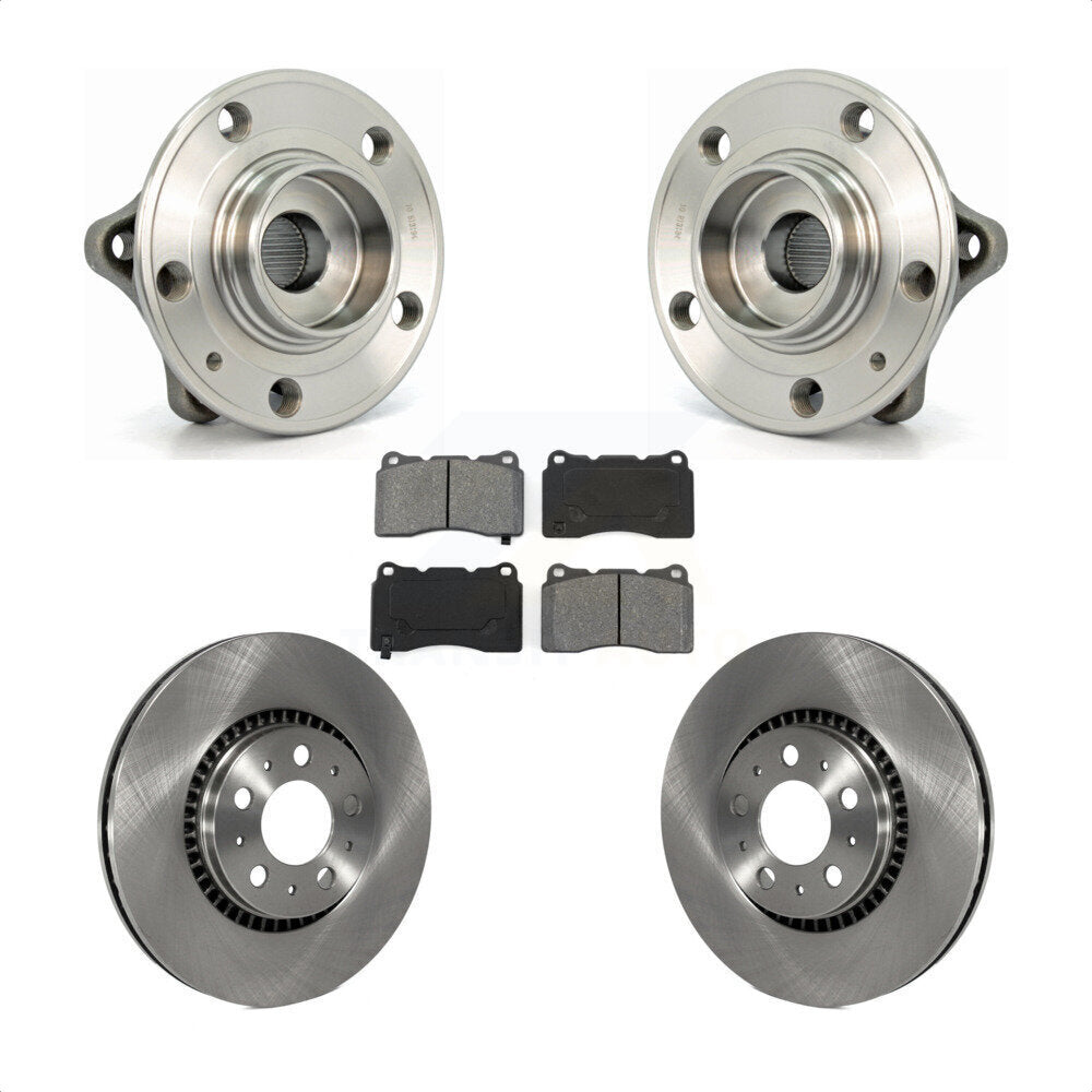 Transit Auto KBB-105593 Wheel Bearing and Hub Assembly for 2005-2007 Volvo V70 - Front product image
