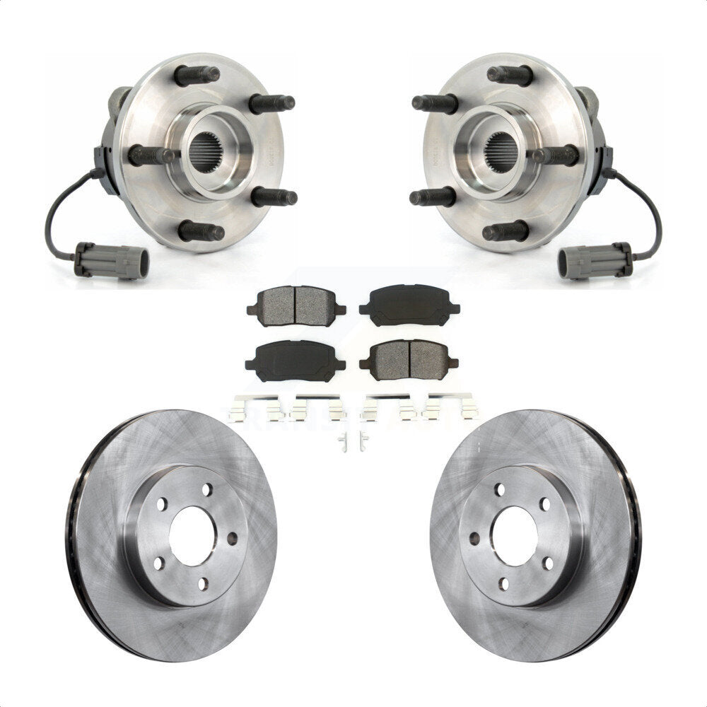 Transit Auto KBB-105608 Wheel Bearing and Hub Assembly for 2007-2010 Chevrolet Cobalt, Pontiac G5 - Front product image