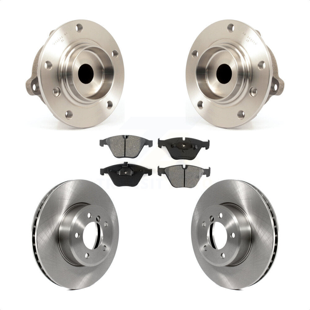 Transit Auto KBB-105611 Wheel Bearing and Hub Assembly for 2004-2010 BMW 528i, BMW 525i, BMW 530i - Front product image