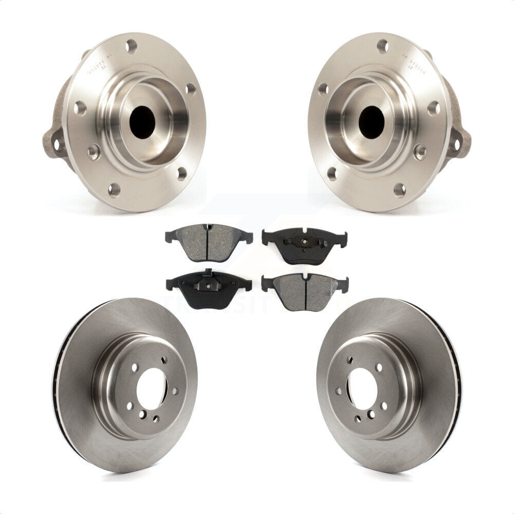Transit Auto KBB-105612 Wheel Bearing and Hub Assembly for 2004-2010 BMW 535i, BMW 550i, BMW 650i & more - Front product image