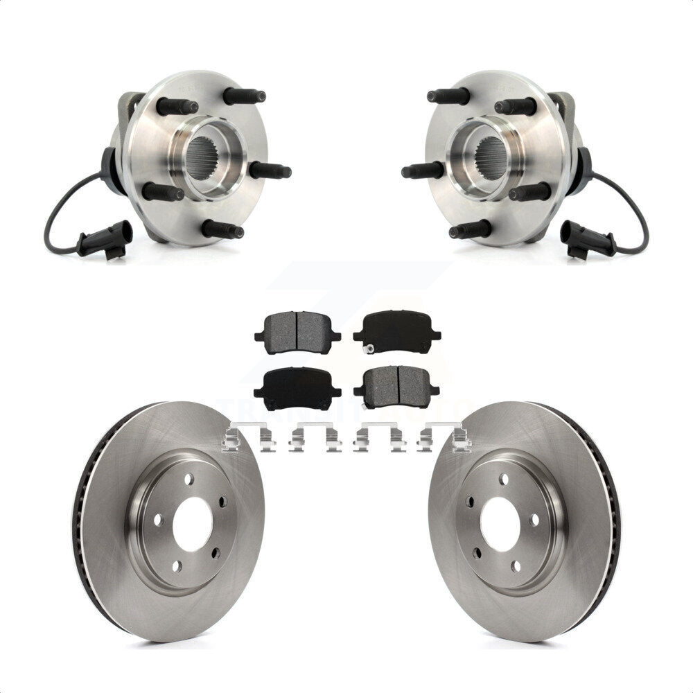 Transit Auto KBB-105615 Wheel Bearing and Hub Assembly for 2004-2010 Chevrolet HHR, Chevrolet Malibu, Pontiac G6 - Front product image