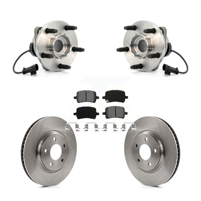 Transit Auto KBB-105615 Wheel Bearing and Hub Assembly for 2004-2010 Chevrolet HHR, Chevrolet Malibu, Pontiac G6 - Front product image