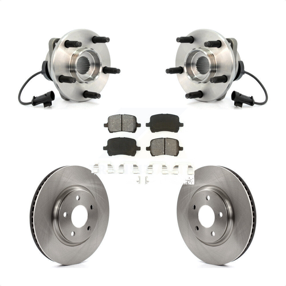 Transit Auto KBB-105616 Wheel Bearing and Hub Assembly for 2004-2012 Chevrolet Malibu, Pontiac G6, Saturn Aura - Front product image