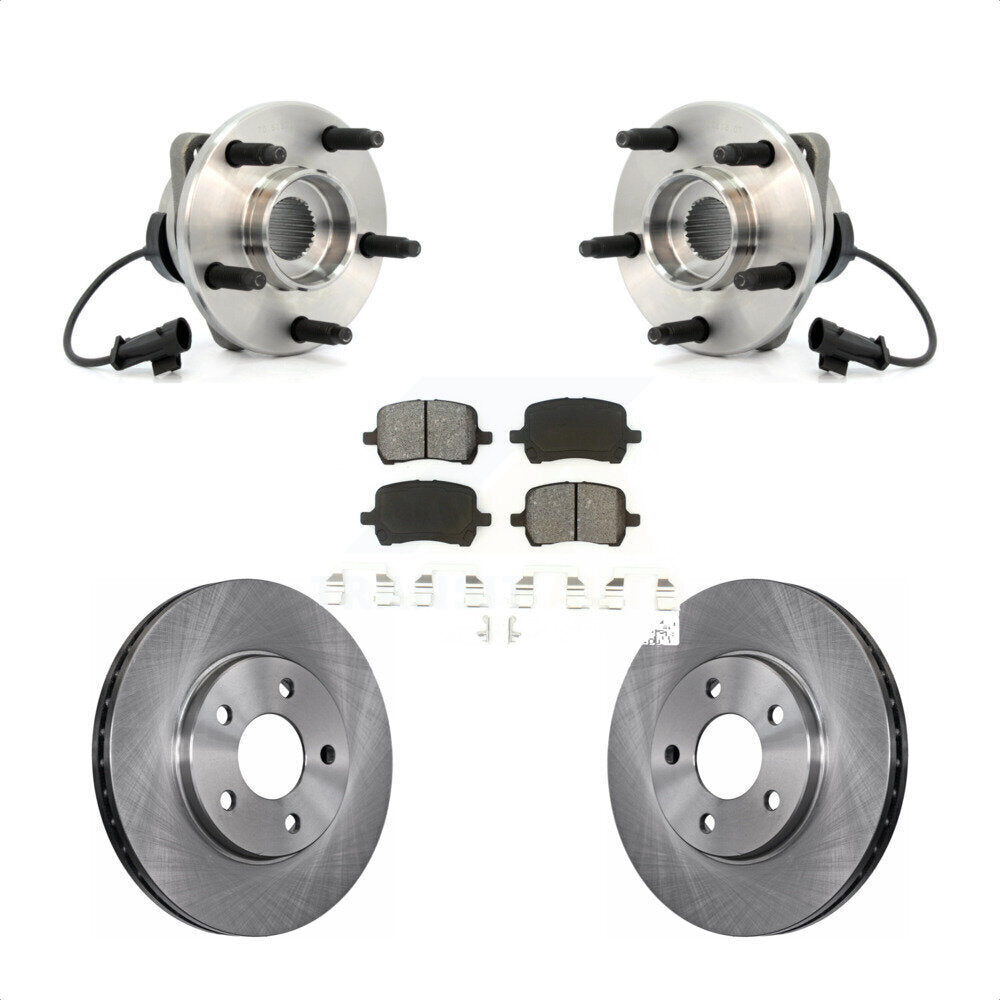 Transit Auto KBB-105618 Wheel Bearing and Hub Assembly for 2004-2008 Chevrolet Malibu, Pontiac G6 - Front product image