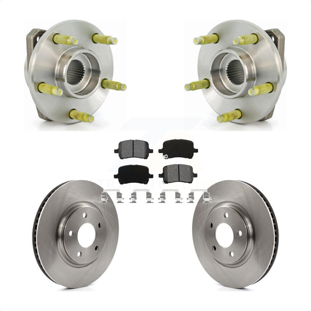 Transit Auto KBB-105620 Wheel Bearing and Hub Assembly for 2004-2005 Pontiac G6, Chevrolet Malibu - Front product image
