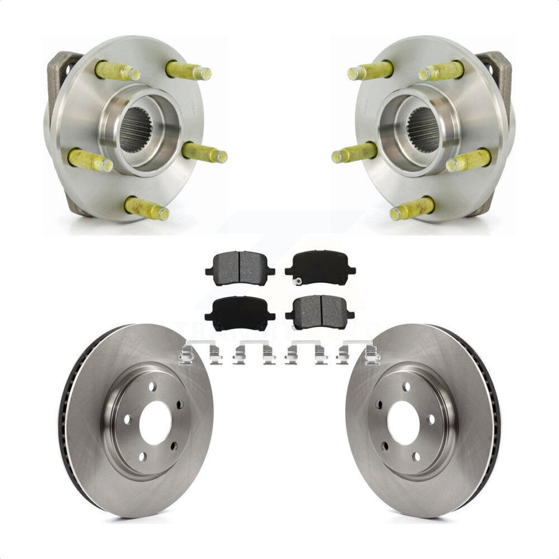 Transit Auto KBB-105620 Wheel Bearing and Hub Assembly for 2004-2005 Pontiac G6, Chevrolet Malibu - Front product image