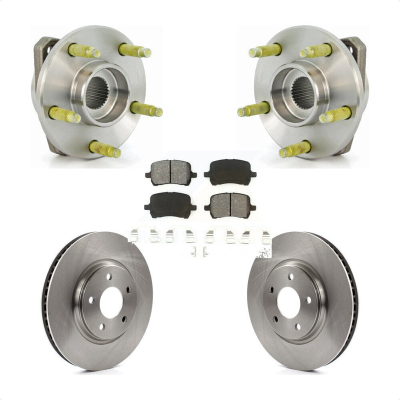 Transit Auto KBB-105621 Wheel Bearing and Hub Assembly for 2006-2007 Pontiac G6 - Front product image